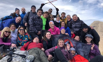 Imagen de la nota: Olavarrienses hicieron cumbre en el “Cerro Puntudo”