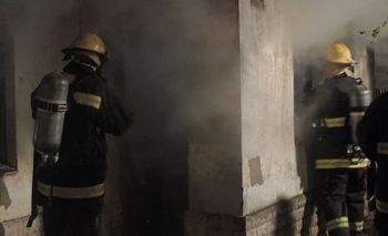 Imagen de la nota: La Madrid: Fue hospitalizado  tras el incendio de su casa