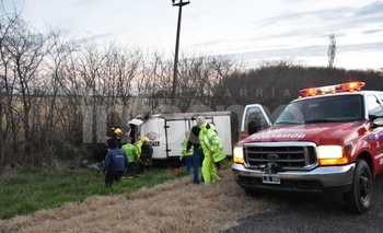 Imagen de la nota: Video: los trabajos tras violento accidente