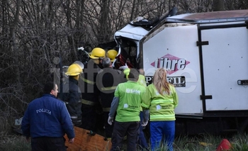 El hombre accidentado se encuentra  Imagen de la nota: El hombre accidentado se encuentra