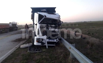 Olavarriense implicado en fatal choque de camiones Imagen de la nota: Olavarriense implicado en fatal choque de camiones