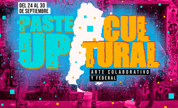 Imagen de la nota: “Paste Up Federal” en el espacio cultural La Yumba