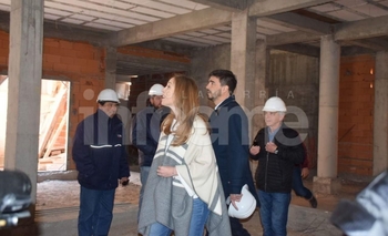 Vidal recorrió la obra de ampliación del Hospital Municipal Imagen de la nota: Vidal recorrió la obra de ampliación del Hospital Municipal