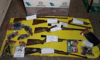 Imagen de la nota: Secuestran armas de una banda que hacía entraderas