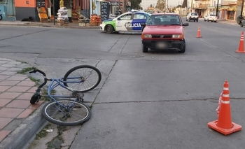 Imagen de la nota: Atropellaron a una ciclista menor de edad