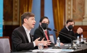 Kicillof analiza la vuelta de clases presenciales  Imagen de la nota: Kicillof analiza la vuelta de clases presenciales