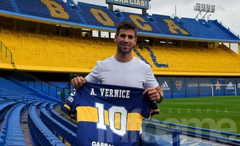 Imagen de la nota: Siguen los reconocimientos para Agustín Vernice