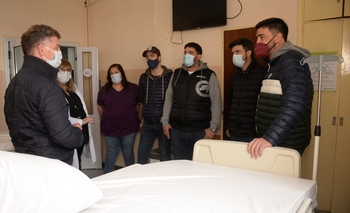 Imagen de la nota: El pabellón de Clínica Médica recibió 26 camas nuevas