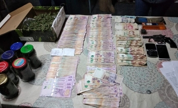 Imagen de la nota: Encontraron droga, dinero y armas en un allanamiento