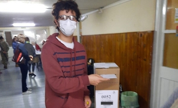 La historia de un olavarriense que votó por primera vez Imagen de la nota: La historia de un olavarriense que votó por primera vez