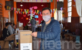 Votó Federico Aguilera: “Tenemos buenas expectativas” Imagen de la nota: Votó Federico Aguilera: “Tenemos buenas expectativas”