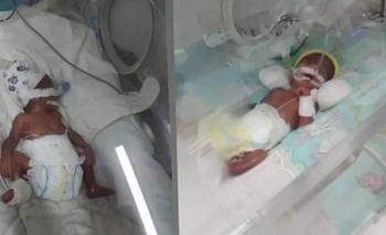 Azul: dos policías asistieron un parto de mellizos Imagen de la nota: Azul: dos policías asistieron un parto de mellizos