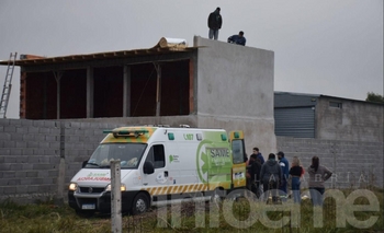 Imagen de la nota: Trabajaba a seis metros de altura y cayó