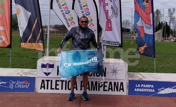 Imagen de la nota: Belisle y Navarro en el podio de la 