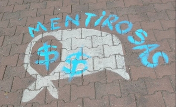 Imagen de la nota: Repudio la vandalización de los pañuelos 