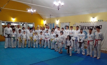 Imagen de la nota: Taekwondistas locales estuvieron en el certamen Interzonal