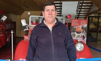 Imagen de la nota: La interesante historia de Alfredo, un bombero retirado
