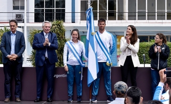 Imagen de la nota: Se realizó la ceremonia de entrega de bandera