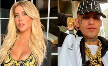 Imagen de la nota: El ticket de la lujosa cena entre Wanda Nara y L-Gante: cuánto gastaron 