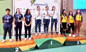 Imagen de la nota: Doble medalla para Lola Sánchez en la Copa Sudamericana
