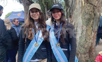 Imagen de la nota: Buenos resultados de amazonas “albinegras” en Mar del Plata