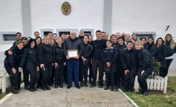 Imagen de la nota: Homenajearon a un Suboficial Principal de la Unidad Nº 27 por su pase a retiro
