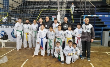 Imagen de la nota: Buena actuación de taekwondistas locales en Bolívar