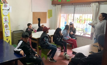 Imagen de la nota: Se realizó un taller sobre ESI en el Centro de Día Nº 5