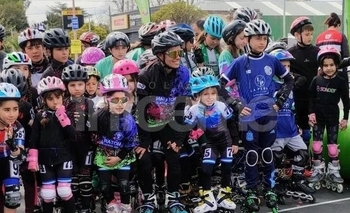 Imagen de la nota: La avenida Pringles vivió una fiesta con la 3° Maratón de rollers