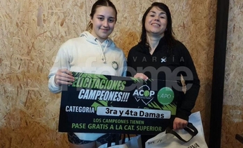 Imagen de la nota: ACOP: las Pares jugaron la 10° fecha del calendario