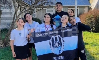 Imagen de la nota: Natación: los Juveniles del “Bata” compitieron en Tandil