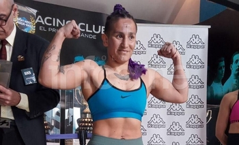 Lorena Agoutborde no pudo en Avellaneda y se quedó sin cinturón Imagen de la nota: Lorena Agoutborde no pudo en Avellaneda y se quedó sin cinturón