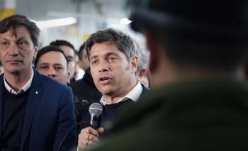 Imagen de la nota: Axel Kicillof pidió derrotar a Javier Milei para que tenga que 