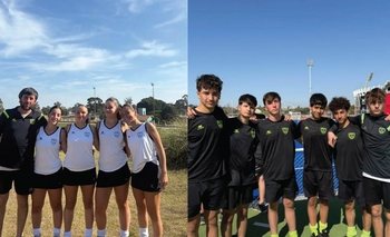 Imagen de la nota: Hockey: jugadoras de Estudiantes, campeonas argentinas