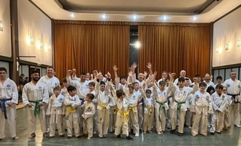 Imagen de la nota: Taekwondo: hubo examen en Loma Negra y presencia en Bolívar