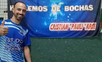 Imagen de la nota: Bochas: Olmedo compitió en Junín y siguieron los Oficiales