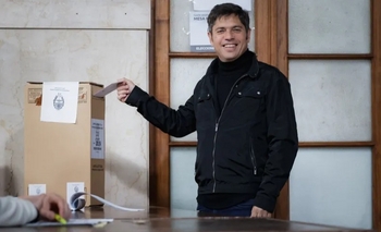 Imagen de la nota: Kicillof votó en La Plata y destacó que 