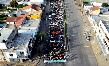 Imagen de la nota: Se realizó una nueva Marcha Federal Universitaria en Olavarría