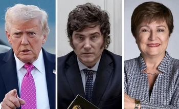 Imagen de la nota: Javier Milei rumbo a Estados Unidos: este lunes se reúne con Georgieva y el martes, con Trump