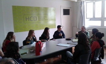 Imagen de la nota: Concejo Estudiantil: reunión con funcionarios municipales