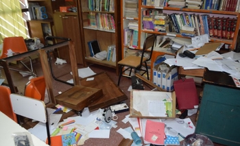 Imagen de la nota: Robo y destrozos en la Escuela Nº: 24 y Secundaria Nº: 12