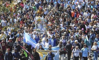 Imagen de la nota: Con presencia olavarriense comenzó la peregrinación a Luján