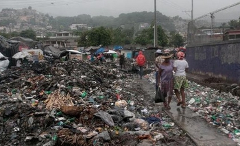 Imagen de la nota: Días de luto en Haití tras el paso del huracán