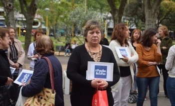 Imagen de la nota: Olavarría también se movilizó en el centro 