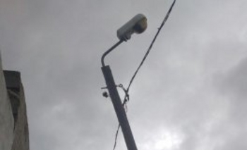 Cortes de luz y un cartel roto, el saldo de la tormenta Imagen de la nota: Cortes de luz y un cartel roto, el saldo de la tormenta