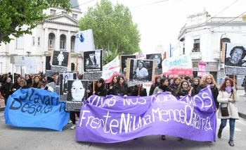 Las imágenes de la marcha  Imagen de la nota: Las imágenes de la marcha