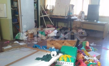 Imagen de la nota: Vandalismo en la Escuela 80 del barrio CECO