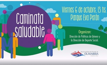 Imagen de la nota: Inician las caminatas por el Parque Eva Perón