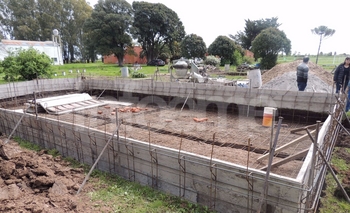 Imagen de la nota: Avanza la construcción del complejo polideportivo del STMO