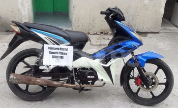 Imagen de la nota: Atrapan a un menor con una moto robada